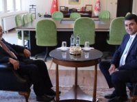 Karamollaoğlu, Uysal ile görüştü