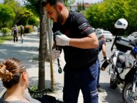 Eskişehir'de motosikletli 112 ekipleri ortalama 3 dakikada vakaya ulaşıyor