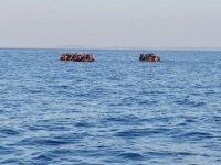 Datça'da 104 kaçak göçmen kurtarıldı