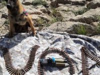 Van'da terör örgütü PKK'nın silah ve mühimmatı ele geçirildi