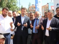Akkuzulu Mahallesi'nde doğalgaz için ilk kazma vuruldu