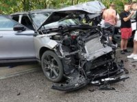 Bursa'da 15 aracın karıştığı kazada; 10 yaralı