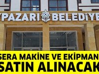 Beypazarı Belediyesi sera makine ve ekipmanı satın alacak