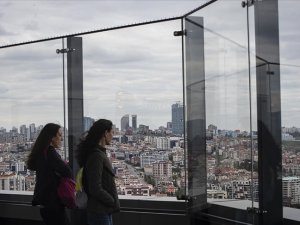 Atakule'nin 125 metrelik kule kısmı ziyarete açıldı