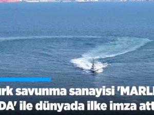 Türk savunma sanayisi 'MARLIN SİDA' ile dünyada ilke imza attı